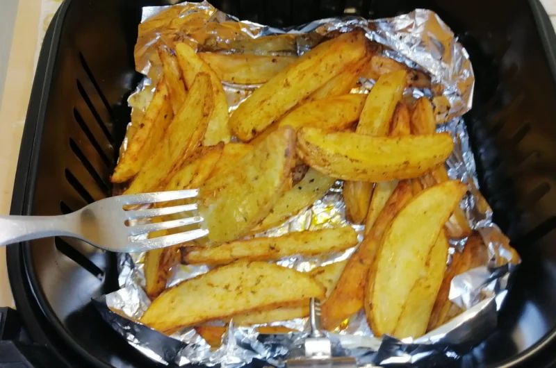 Batata frita na airfryer