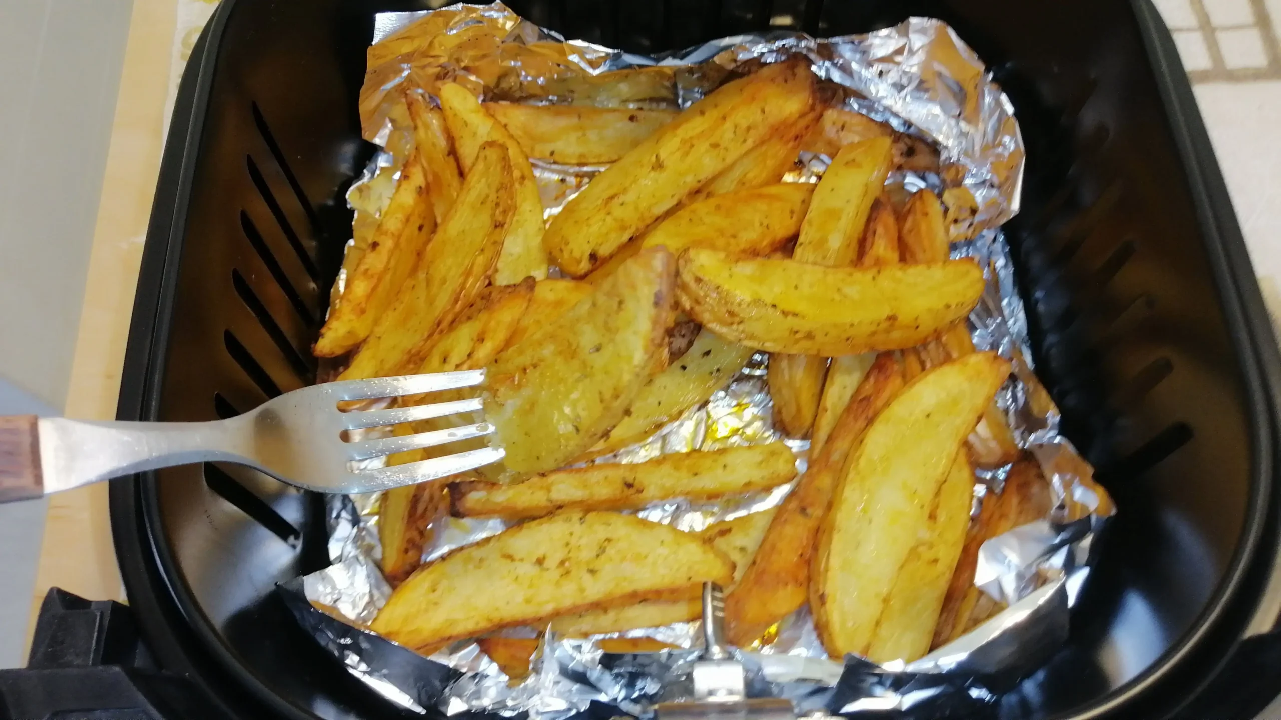 Batata Frita na Airfryer