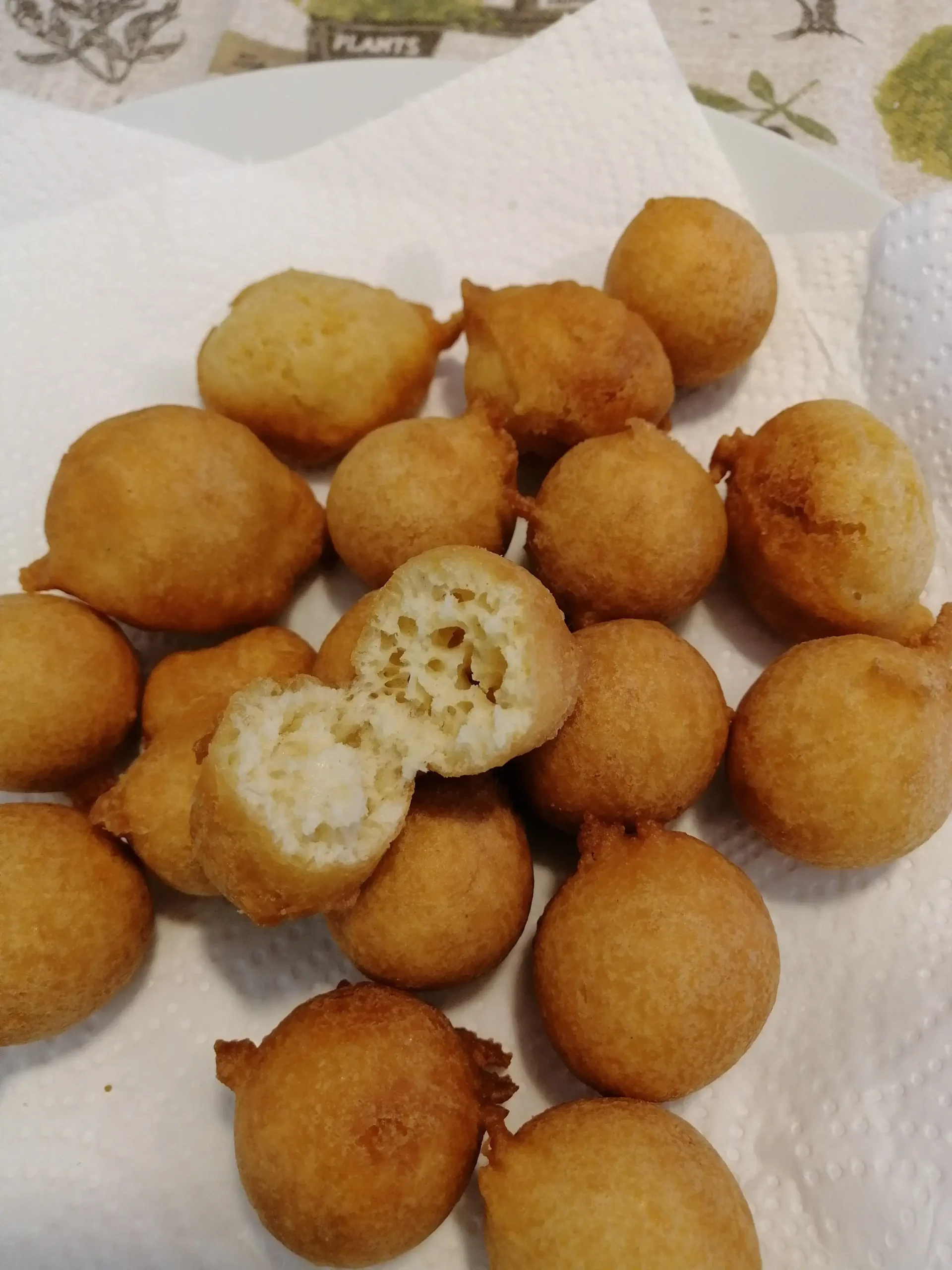 Bolinho de chuva sem leite