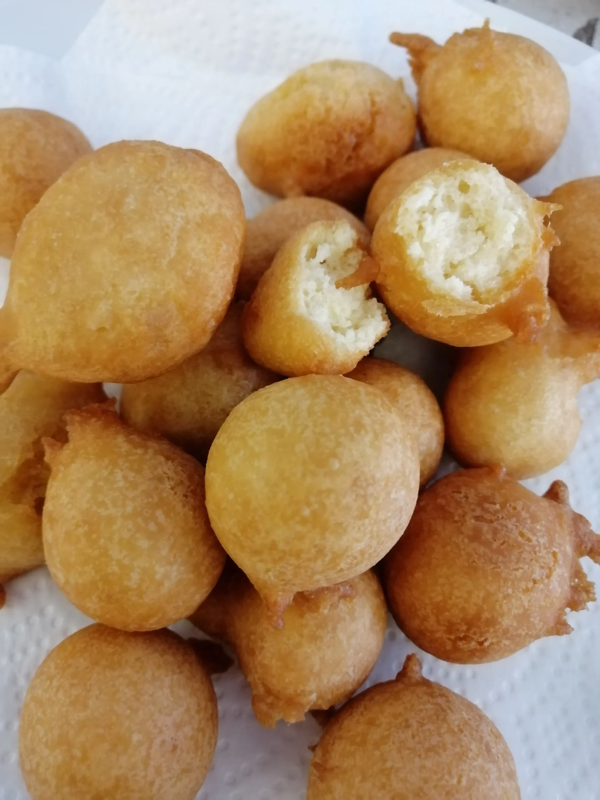 Bolinho de chuva sem leite