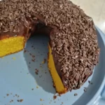 Bolo de Cenoura com Chocolate - Cozinha dos sabores