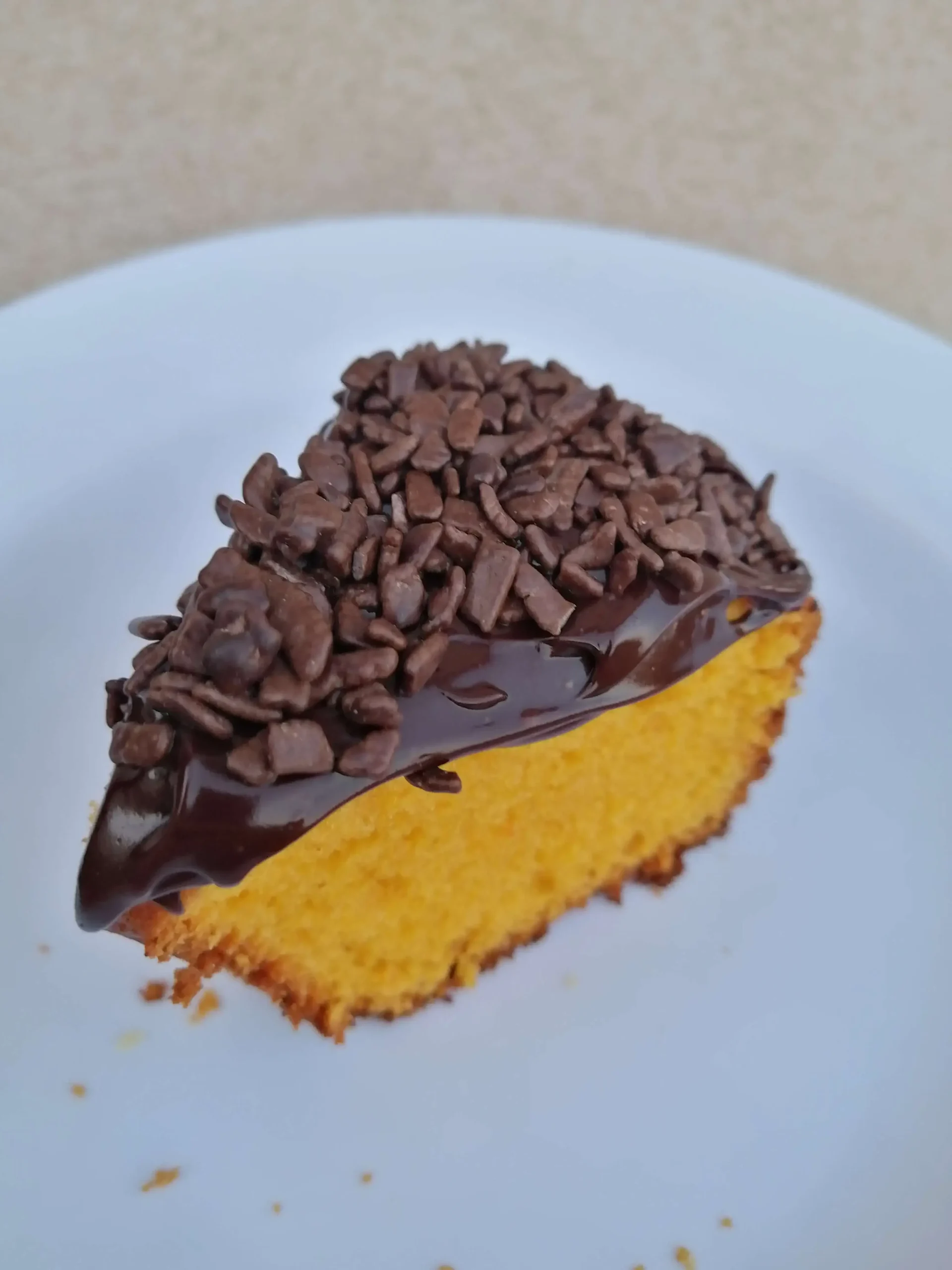 Bolo de Cenoura com Chocolate