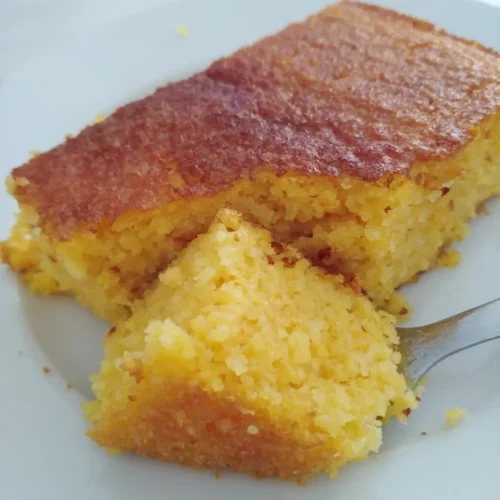 Bolo de Milho de Liquidificador Cremoso