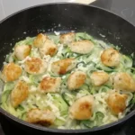 Espaguete de abobrinha com frango - Cozinha dos sabores