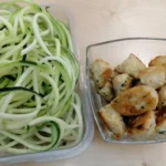 Espaguete de abobrinha com frango - Cozinha dos sabores