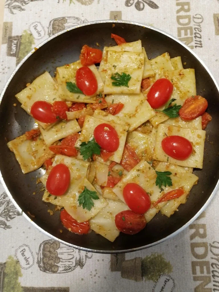 Macarrão com molho pesto - Cozinha dos sabores