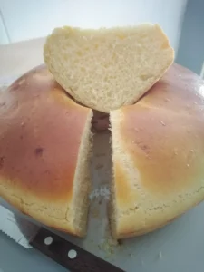 Pão de massa mole