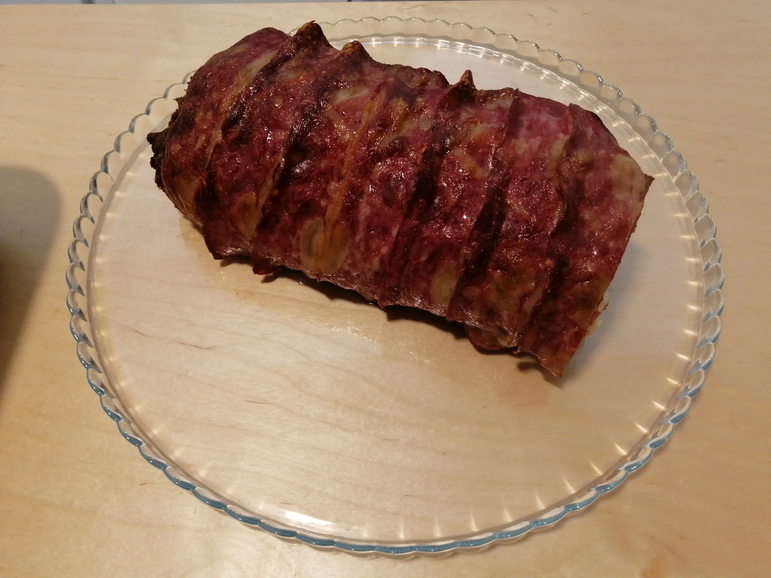 Rocambole de carne moída