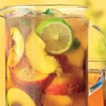 Sangria de pêssego - Cozinha dos sabores