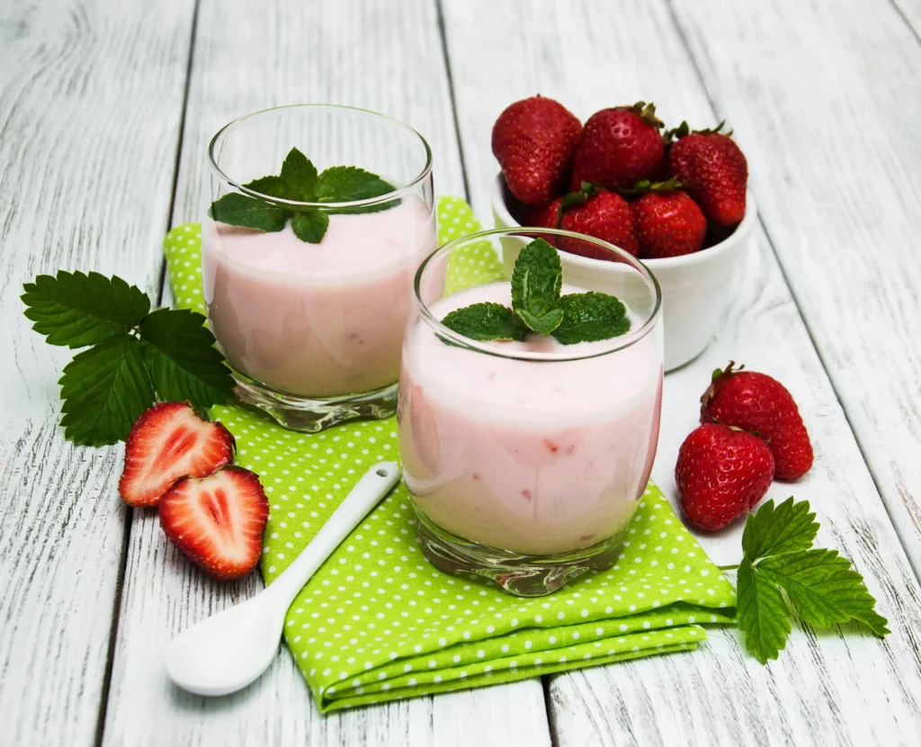 Creme de morango - Cozinha dos sabores