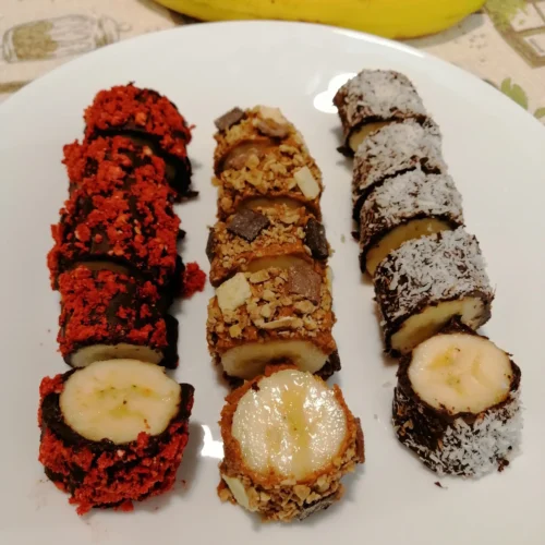 Sushi de banana