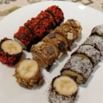 Sushi de banana - Cozinha dos sabores