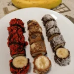 Sushi de banana - Cozinha dos sabores