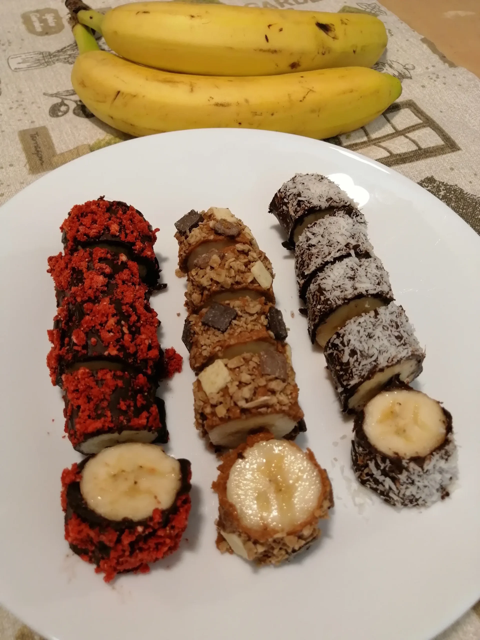 Sushi de banana