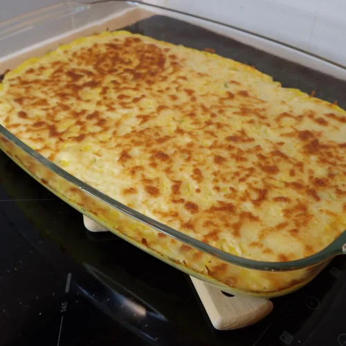 Frango com creme de milho