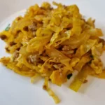 Carne moída com repolho - Cozinha dos sabores