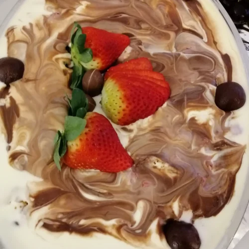 Pavê com creme que não vai ao forno
