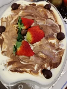 Pavê com creme que não vai ao forno - Cozinha dos sabores