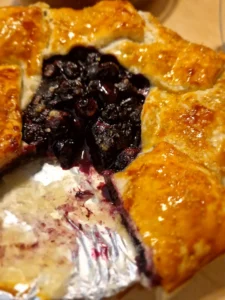 Galette de Mirtilos - Cozinha dos sabores