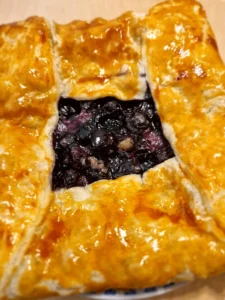 Galette de Mirtilos - Cozinha dos sabores
