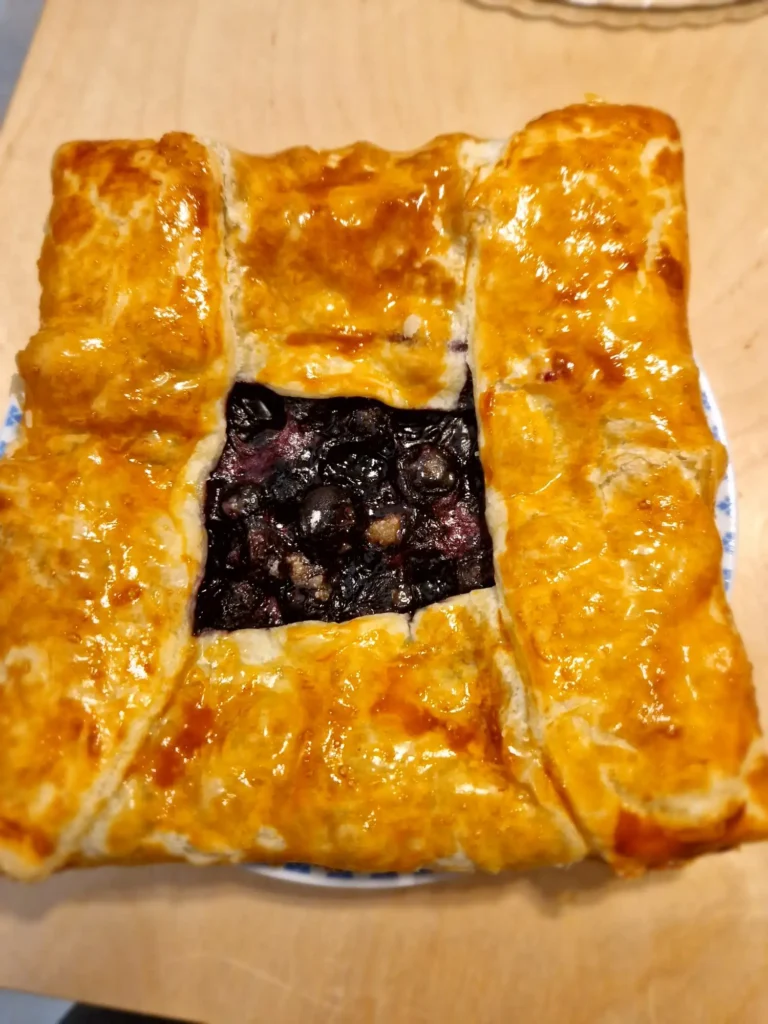 Galette de Mirtilos