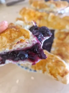 Galette de Mirtilos - Cozinha dos sabores