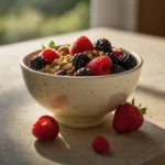 Iogurte com Frutas Vermelhas - Cozinha dos sabores