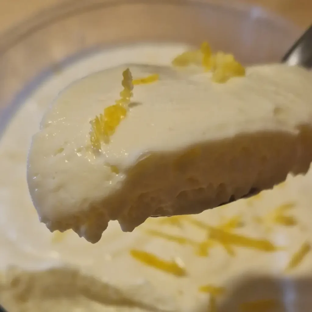 Mousse de limão