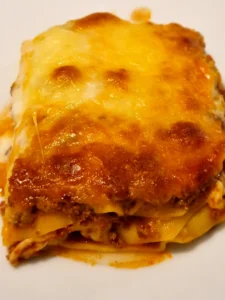 Lasanha de carne moída - Cozinha dos sabores