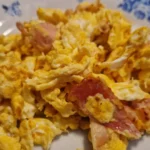 Ovos mexidos com bacon - Cozinha dos sabores
