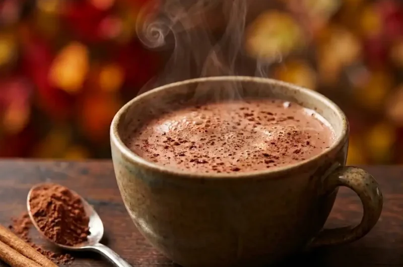 Chocolate quente cremoso