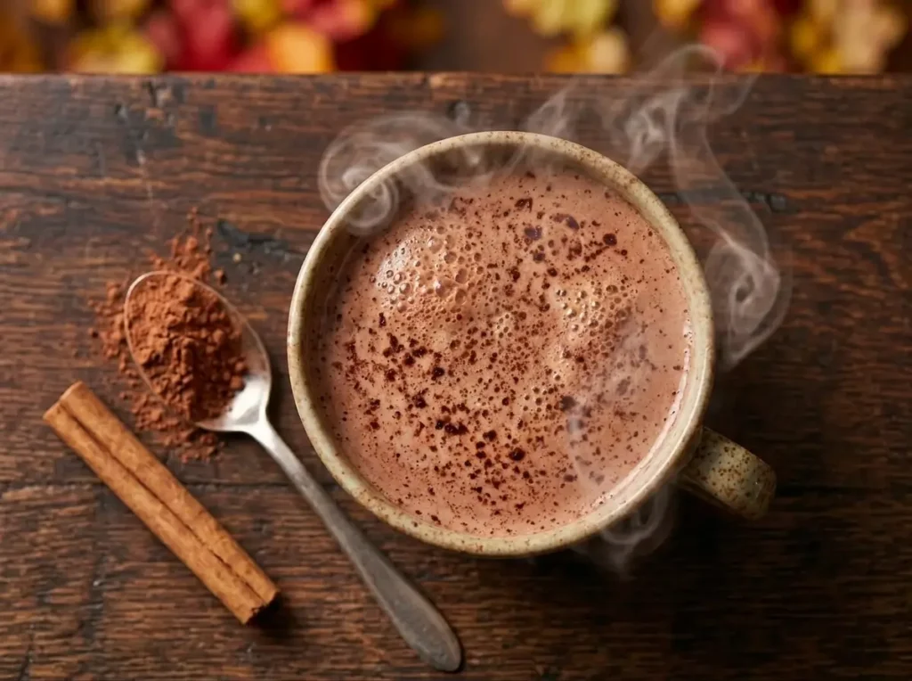 Chocolate quente cremoso - Cozinha dos sabores