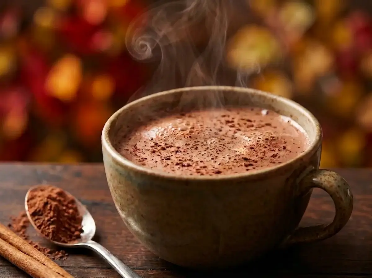 Chocolate quente cremoso