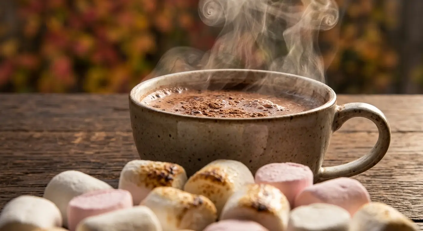 Chocolate quente cremoso - Cozinha dos sabores