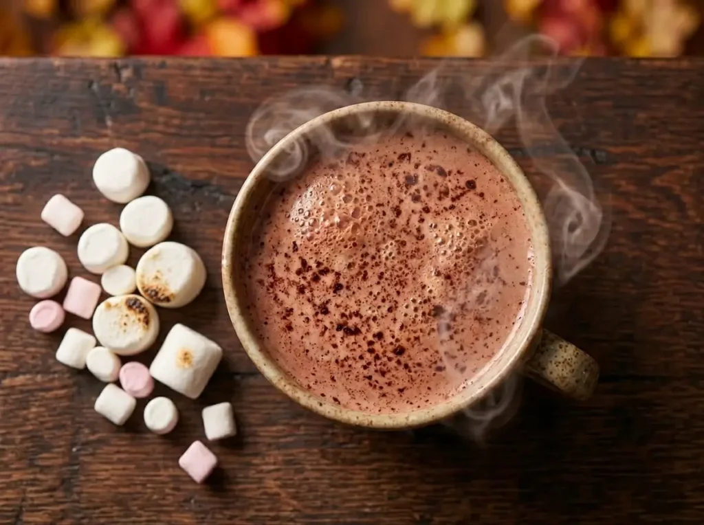 Chocolate quente cremoso - Cozinha dos sabores