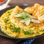 Omelete de ovos - Cozinha dos sabores