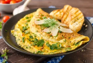 Omelete de ovos - Cozinha dos sabores