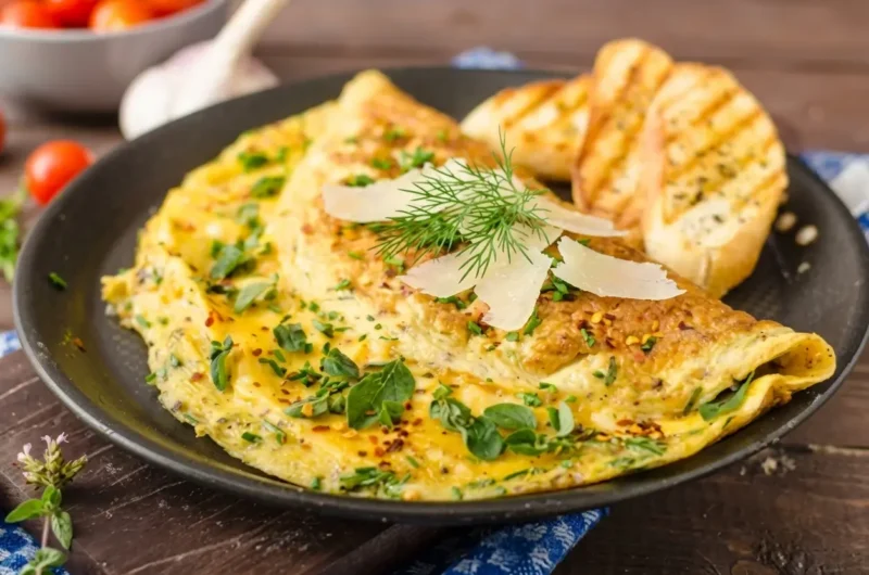 Omelete de ovos