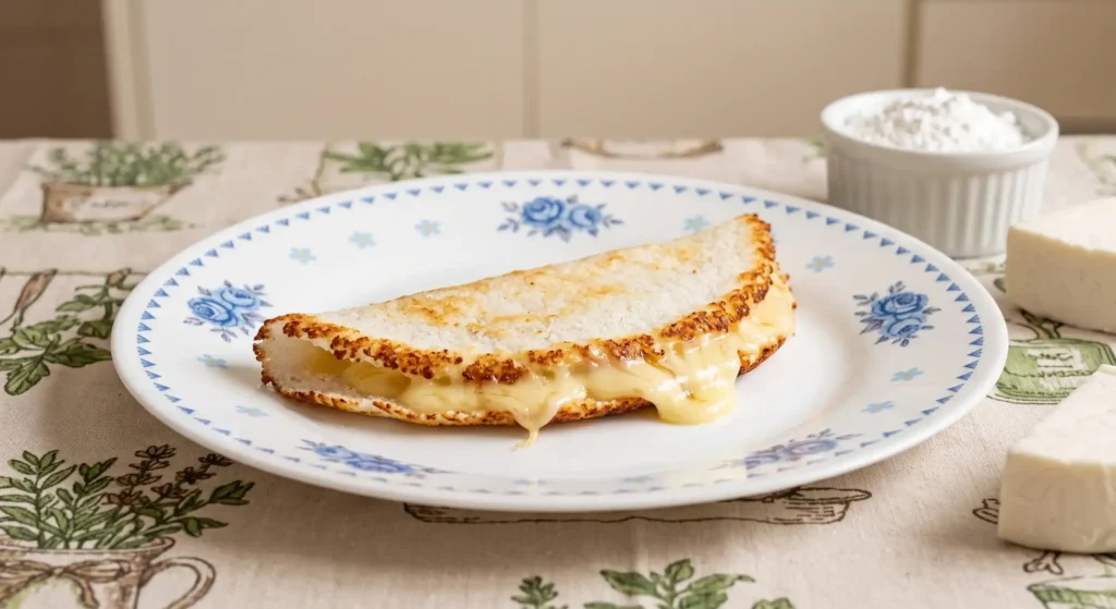 Tapioca com Queijo - Cozinha dos sabores