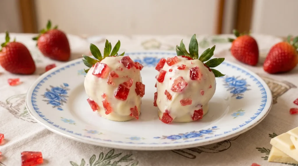 Morango Cravejado com Brigadeiro - Cozinha dos sabores